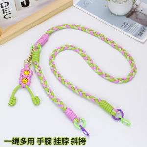 Original Handmade Phone Crossbody Rope Travel Outdoor Wrist Strap Halterneck Three-in-One Easiest for Match Bag Shoulder Strap Polaroid