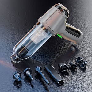 SZUK 638000PA Wireless Car Vacuum CIeaner Powerful Air Blower Portable Handheld Cleaning Machine Mini Vacuum Cleaner for Car