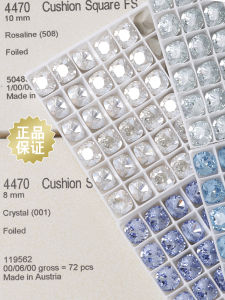 เครื่องประดับเล็บ Swarovski 4470 ปลายแหลม 8 มม. สำหรับเล็บสุขภาพดี สีสันสดใส ติดทนนาน เครื่องประดับเล็บที่สวยงาม