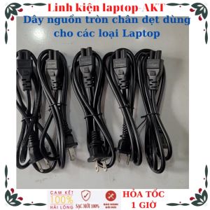 Dây nguồn tròn chân dẹt dùng cho các loại Laptop