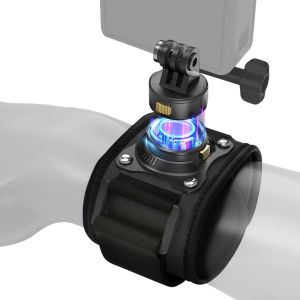 PULUZ Magnetic Quick-release Wrist Strap Harness Belt For Gopro HERO13 12 11 10 9 8 7 Black/DJI Osmo Action 4 3 2