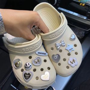 Fit Carluo Chi Crocs Hole Shoes Accessories Shoe Ornament Kids Fancy Chain Diamond Accessories Decorative Buckle Men