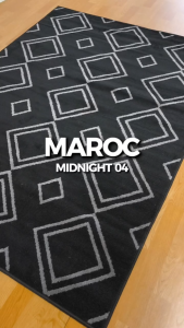 MAROC Karpet Lantai 210x300 Midnight Monokrom - Midnight 04