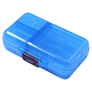 Portable Medicine Storage Box Large Capacity 9-Grid Sealed Pill Case Weekly Morning Noon Night Pill Organizer 1PC