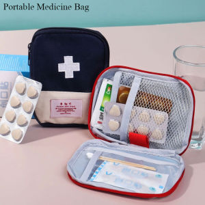 Portable Medicine Bag Storage Bag Outdoor Emergency Bag Self-rescue Bag Waterproof and Durable First Aid Bag