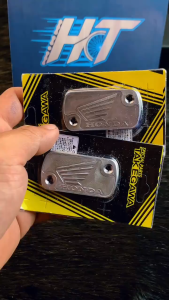 Nắp dầu CNC Inox 304 Honda  Yamaha phụ kiện xe máy HT cao cấp [ Tặng kèm 2 ốc Salaya ]