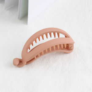 Trendy 2021 Hair Clips Womens Summer Banana Clip Vertical Hair Clip Tail Clip Stylish Hair Accessories Korean Style Acrylic