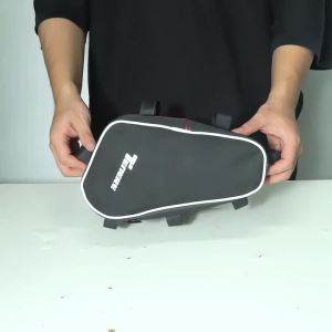 1Pair Motorcycle Frame Crash Bar Bag Storage Travel Tool Waterproof Bags For Yamaha T7 Tenere 700 XTZ 700 2019 2020 2021 2022