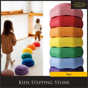 Rainbow Stepping Stones Creative Play for Kids Active Play Balance Toys Sorting & Sensory Training Children