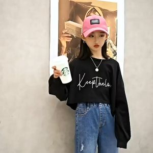 Celana Jeans Anak Perempuan Ripped model umur 2-12 Tahun FONE