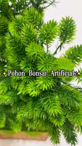 Dekorasi Ruangan Aesthetic Pohon Bonsai Artificial 40 CM Hiasan Rumah Minimalis CZ-4#