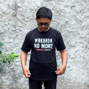 Desain Kaos Keren - Kaos Wakanda No Indonesia Forever
