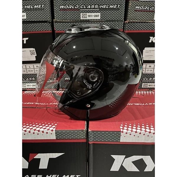 Helm Kyt Jet Solid Original SNI DOT Lazada Indonesia