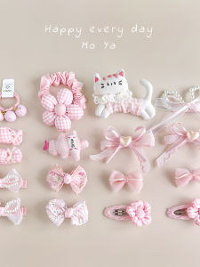 WAMEN | Sweet Pink Bow Hair Clip For Baby Girl Non Damage Hair
