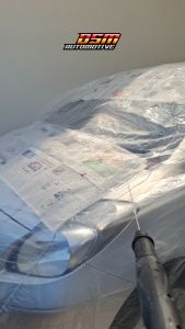 Cover Mobil Transparan Wuling Air Ev / Seres E1 / Bahan Plastik PE Tebal 80 Micron Waterproof Outdoor Indoor