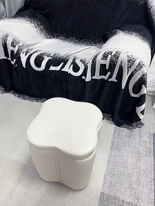 Home Living Room Leather Storage Stool Sofa Stool multi-functional Stool Bedroom Storage Stool