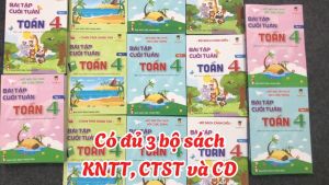 Sách Bài tập cuối tuần Toán lớp 4 Kết nối tri thức (Học kì 2) VietJack