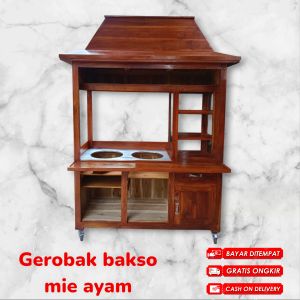 gerobak mie ayam bakso