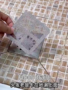 50PCS Disposable Drain Hair Catcher Anti-Clog Filter for Hair Clog Insects Block Keep Drain Clean Easy Install No More Clogs
