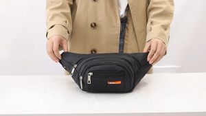 Túi đeo chéo bằng da PU túi đi du lịch túi ngang bụng Bag