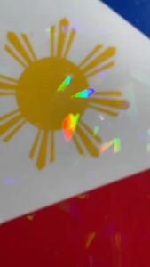 PHILIPPINE FLAG sticker BUY 1 TAKE 1 of PREMIUM QUALITY STICKER (waterproof scratch proof)