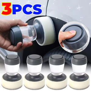 2pcs sơn xe sơn lốp bọt sáp bàn chải dụng cụ dán bánh xe ô tô đánh bóng sáp lốp làm sạch cọ đánh tạo khối