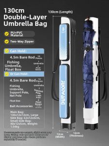 JUQINWANG | Portable Lightweight Large Capacity Fishing Rod Bag