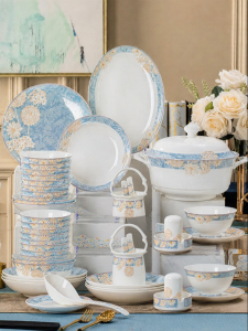 mornenjoy | Luxurious High-End Ceramic Tableware Set