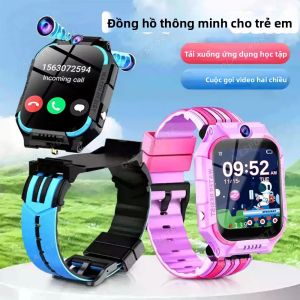 Đồng Hồ Thông Minh 5G Cho Trẻ Em Với Chức Năng SOS Định Vị GPS Gọi Điện Bằng Sim Camera Gọi Video Chống Nước Quà Tặng An Toàn Cho Bé Trai Bé Gái.