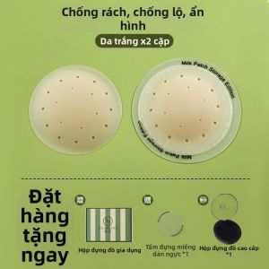NEARKINS | Miếng Dán Ngực Silicone Thông Khí Chống Tò Mò Có Thể Sử Dụng Lại