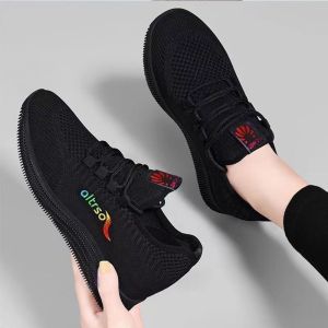 JIFANPAUL | Non-slip Soft Bottom Black Kitchen Work Casual Shoes