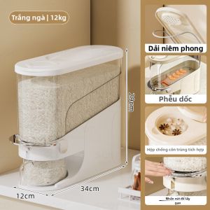 ASCOR | Hộp Lúa Chống Thấm Khí Chống Côn Trùng Chống Ẩm