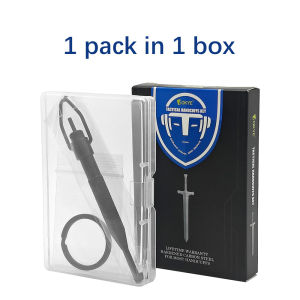 Rotating Release Tool High Carbon Steel + Aluminum Alloy with Key Ring Universal for Standard Restraint Devices