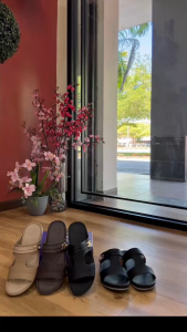 AROMA POLO  Comfort Ladies Sandal (AP255-107) Sandals Wanita Sandals Comfort Sandals Perempuan Sandals Anti Licin