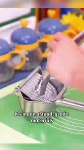 👍SG Seller Heavy Duty 304 Stainless Steel Lemon Lime Squeezer Hand Press Manual Fruit Juicer Kitchen Tools