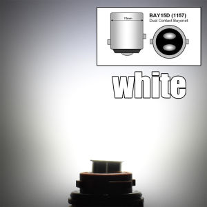 BLALION 2 PCS P21/5W BA15S 1156 LED Bulb PY21W BAY15D 1157 Turn Signal Light 12V 7000K Reverse Brake Stop Parking Backup Bulbs