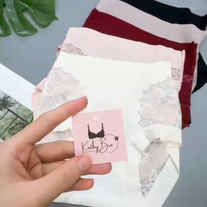 Q73 [Loai 1] Combo 5 Quần Lót Su Ren Cao Cấp KATHY BRA Cạp Cao Ôm Gọn Bụng Dưới Chất Mát Co Dãn