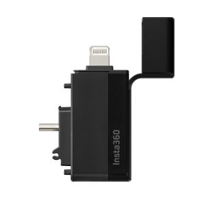 🇵🇭【Bulacan Stock】Original Insta360 ONE X3 Quick Reader Fast File Transfer SD Card Reader Dual Plugs Type-C and Lightning