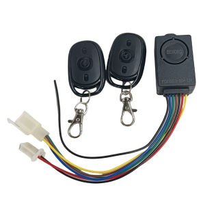 36-72V 125dB Anti-Theft E-bike Alarm System Smart Electric Scooter Bicycle Security Anti Lost Remote Control Detector Alarm