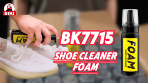 BIKI Foam Premium Neutral Dry Cleaning Shoes Solution Sneaker Cleaner Shoe Care Wash