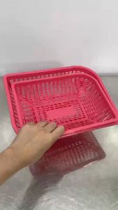 HI-TOP Plastic Mesh Strainer Basket 3 Sizes Random Color Plastic Evenly Fine Drainage Holes Modern Kitchen 100% Brand New & High Quality Sold per piece