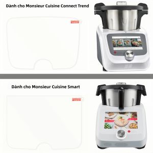 1 Miếng Dán Bảo Vệ Màn Hình Bằng Kính Cường Lực Cao Cấp Cho Monsieur Cuisine Smart/Connect/Trend Phụ Kiện Máy Xay Sinh Tố Nhà Bếp
