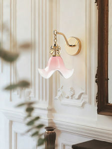OUCHAO | French Cream Style Corridor Bedroom Desk Lamp