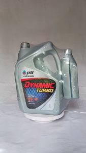 PTT Dynamic Turbo 15W-40 ปตท เทอร์โบ 15W-40 น้ำมันเครื่องดีเซล กึ่งสังเคราะห์ SAE15W-40 กดเลือกปริมาณ