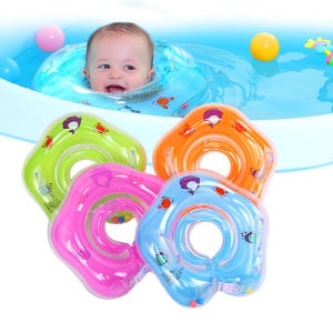 Newborn Baby Kids Infant Swimming Inflatable Neck Float Ring Safety Life Buoy Life Saver Neck Collar Swimming Protector