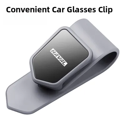 Car-Mounted Sunglasses Holder Multi-Functional Automobile Sunshade Ticket Clamp Eyewear Storage Device Vehicle Interior Sun Visor