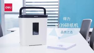 deli 15L Automatic Paper Shredder Machine Can Shred Staples A4 High Quality Eletuctric Shredder