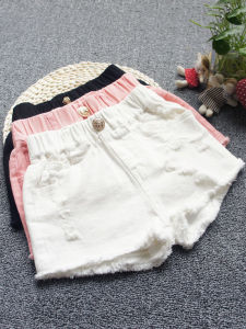 Cotton Denim Shorts For Summer