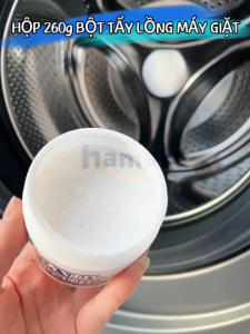 Hộp 260g Bột Tẩy Lồng Máy Giặt Hamart Vệ Sinh Sạch Diệt Nấm Mốc Vi Khuẩn Đa Năng Chất Lượng Cao