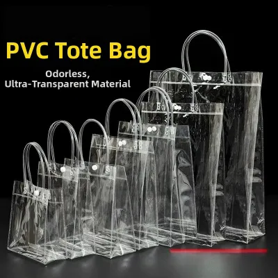 Transparent PVC Premium Small Gift Packaging Bag